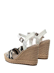 Sandali zeppa Bianco Tommy Hilfiger