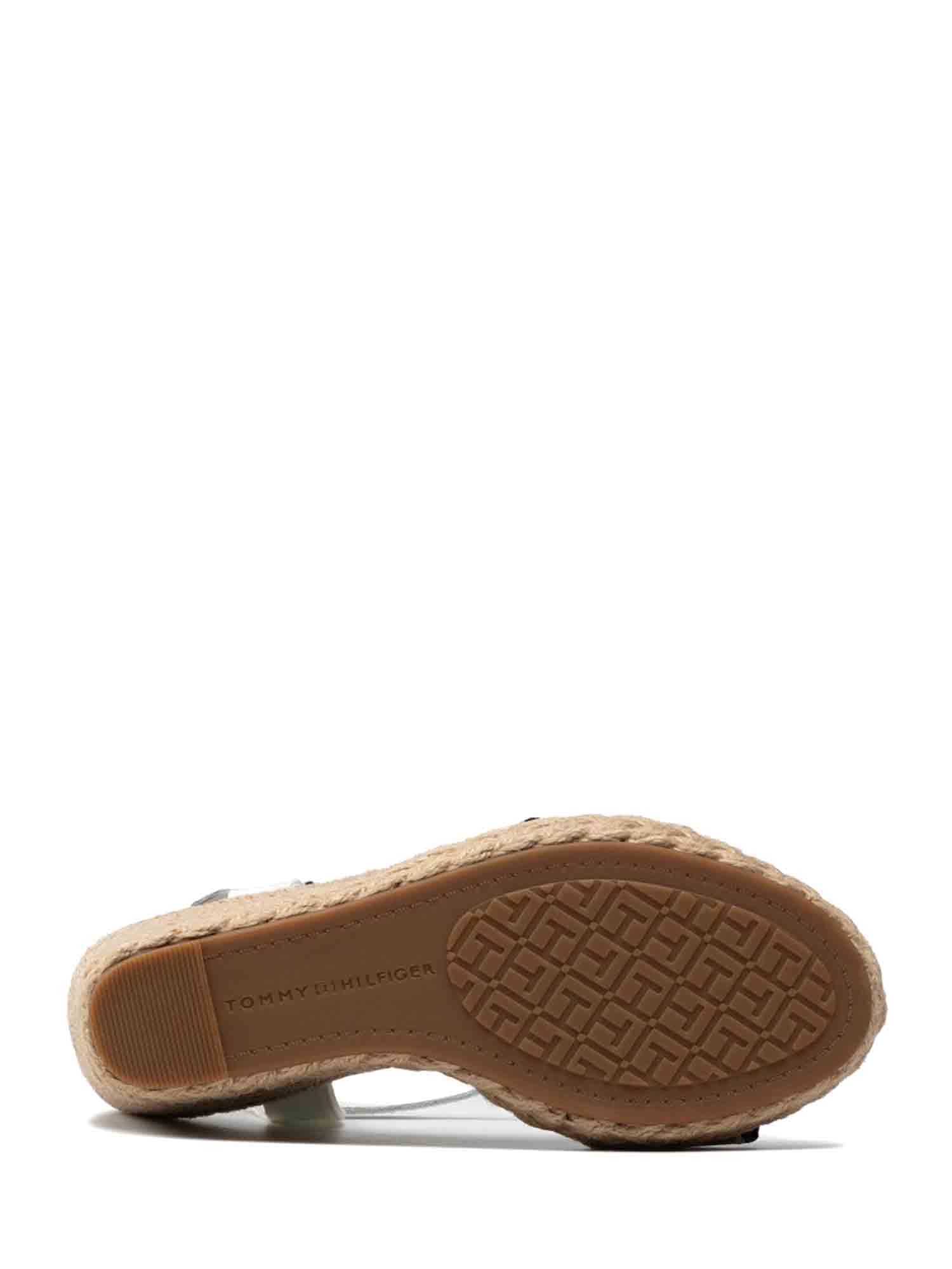 Sandali zeppa Bianco Tommy Hilfiger