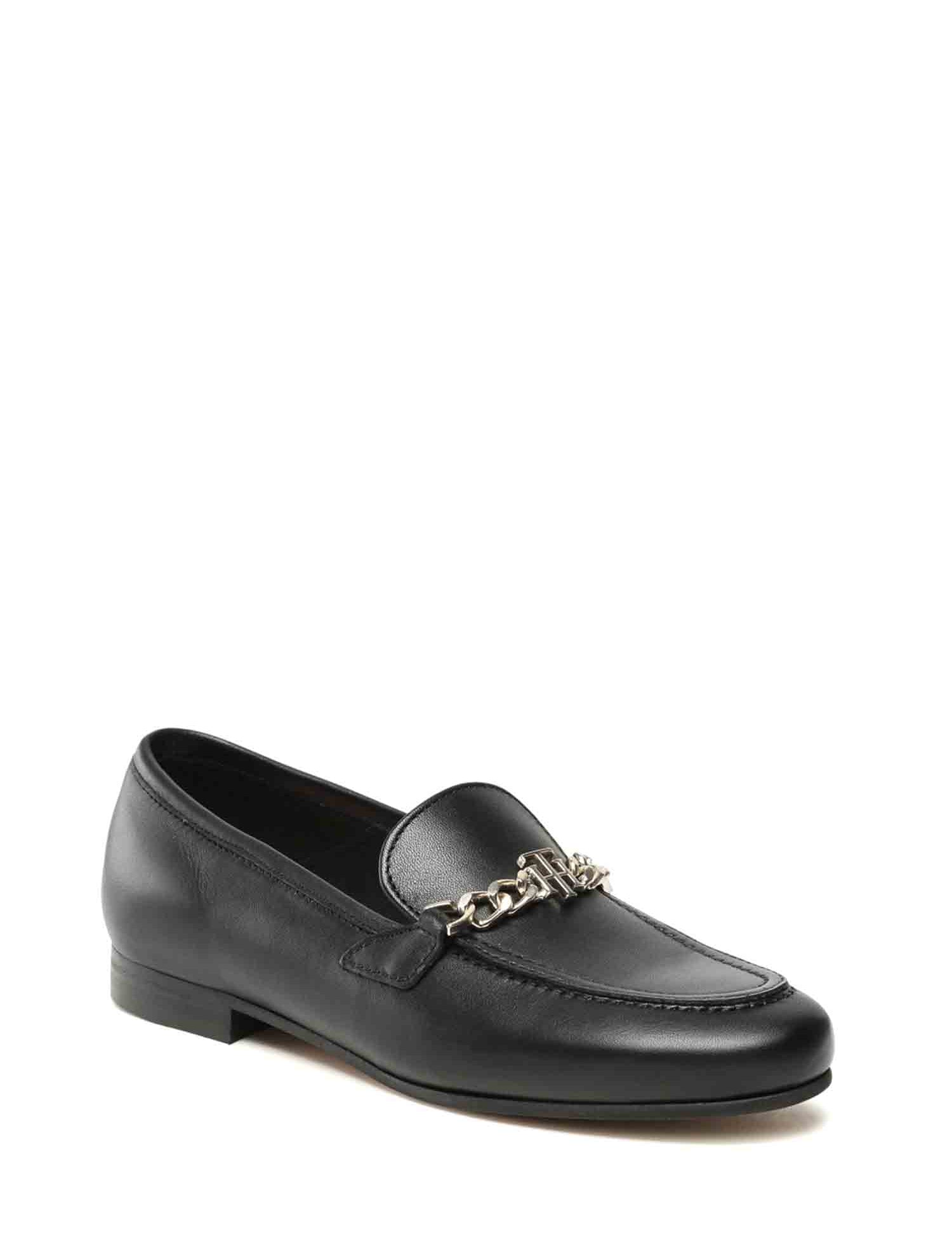 Mocassini Nero Tommy Hilfiger
