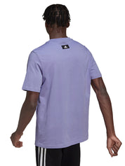 T-shirt Viola Adidas Performance