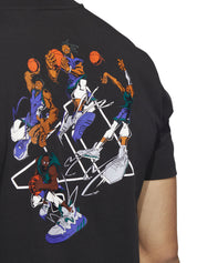 T-shirt Nero Adidas Performance