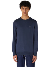 Maglioncini Blu Trussardi Jeans