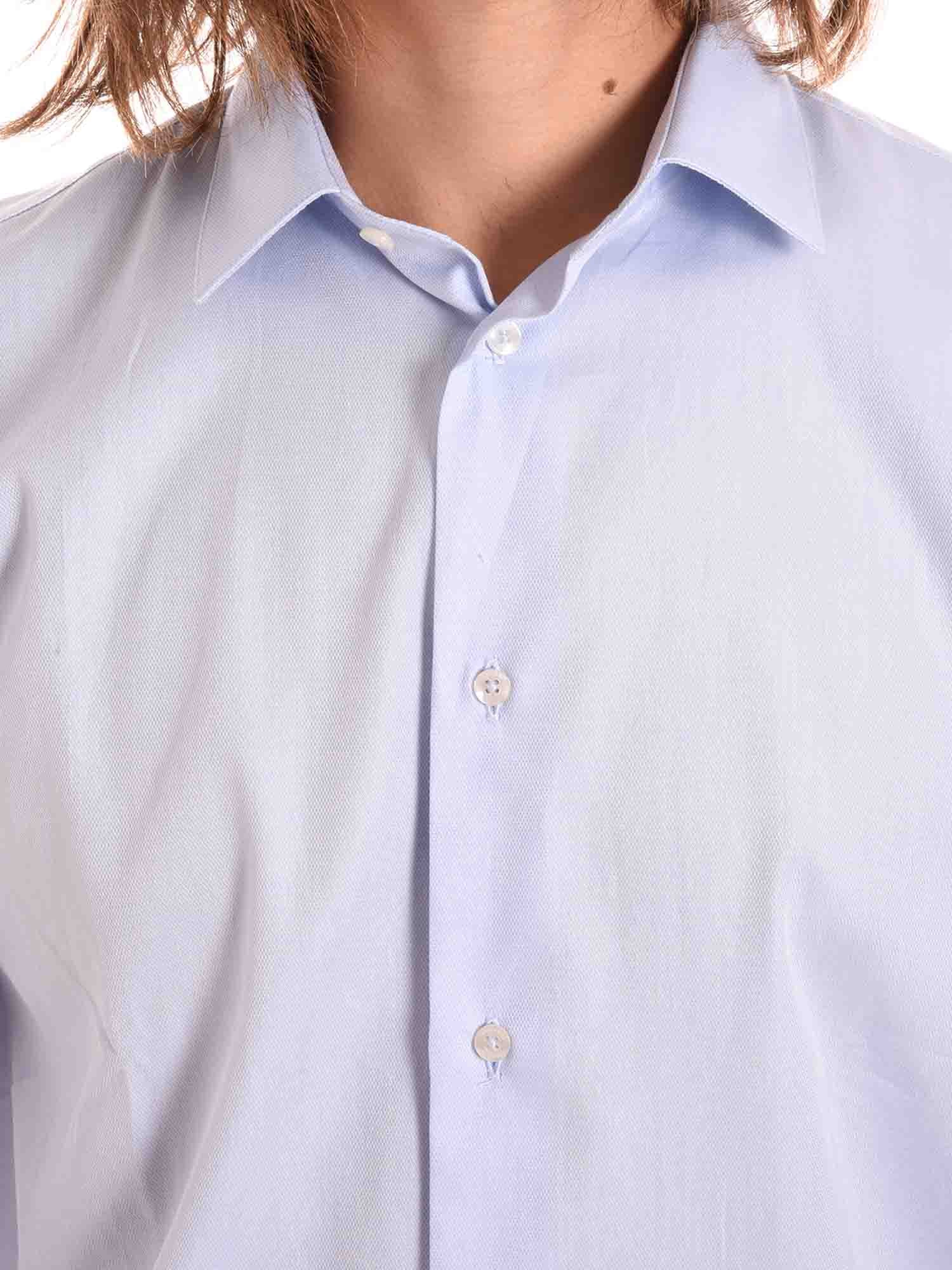 Camicie Blu Trussardi Jeans