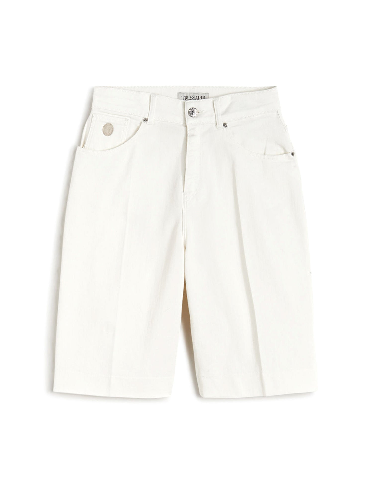 Bermuda Bianco Trussardi Jeans
