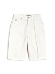 Bermuda Bianco Trussardi Jeans