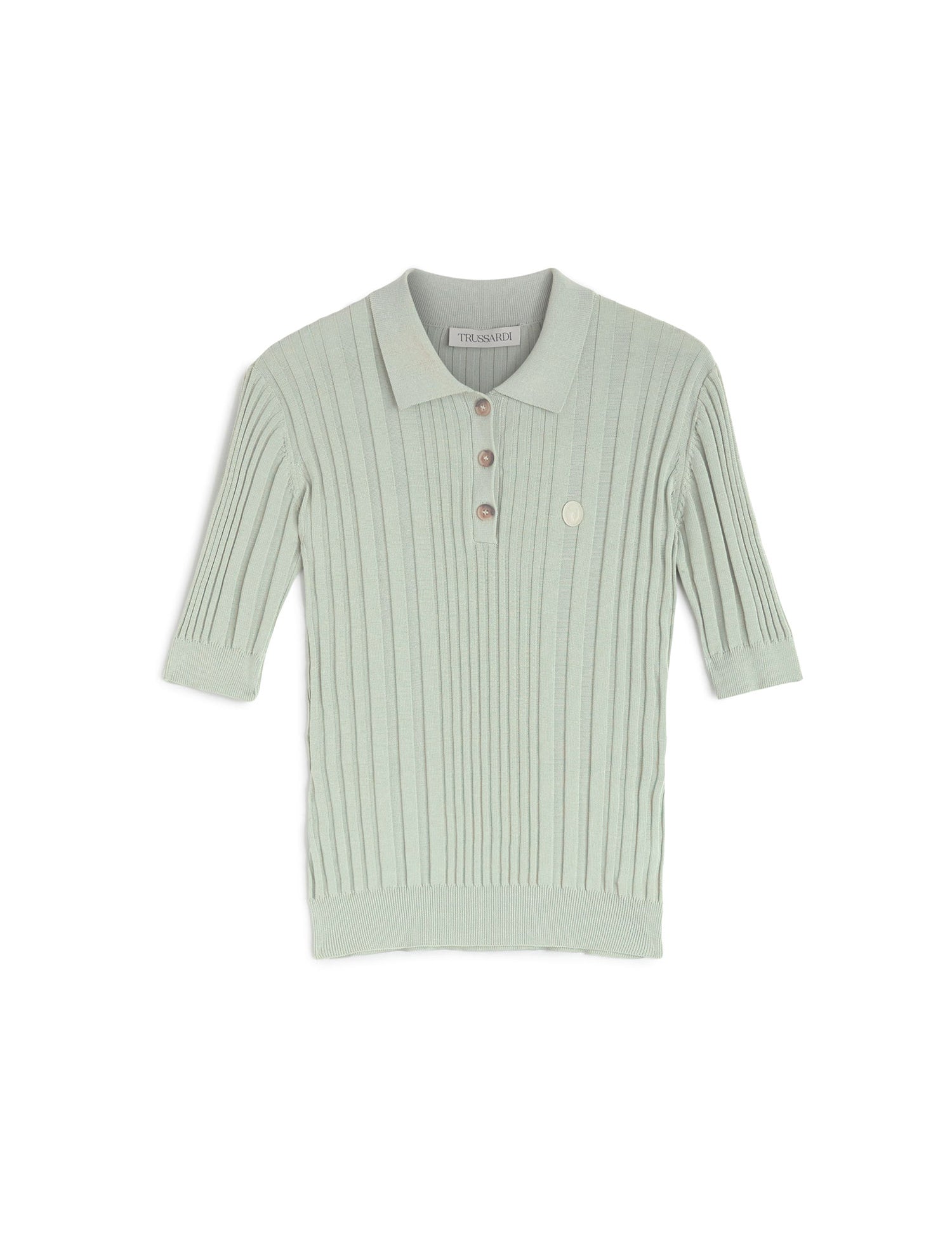 Polo Verde Chiaro Trussardi Jeans