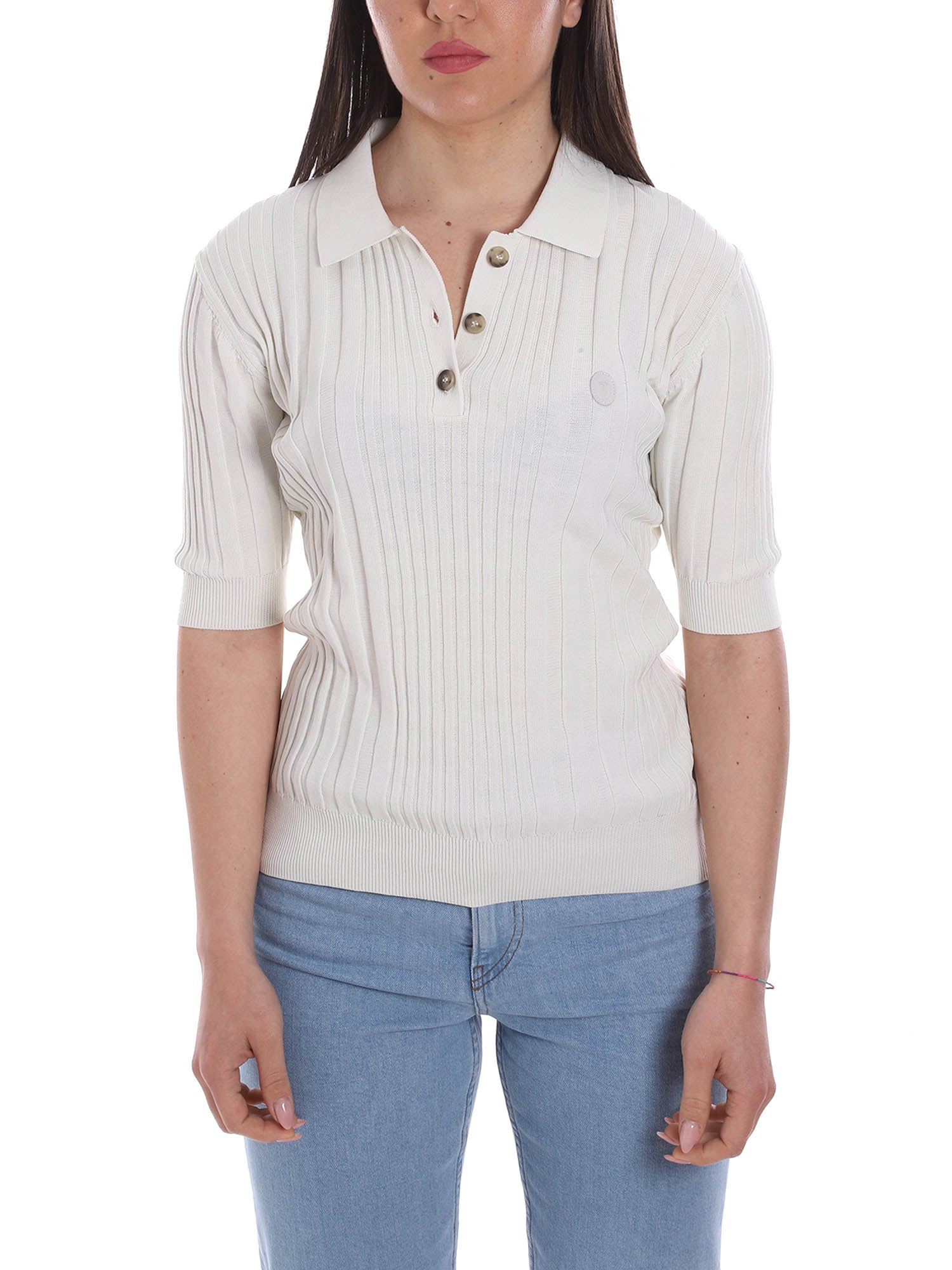 Polo Grigio Trussardi Jeans