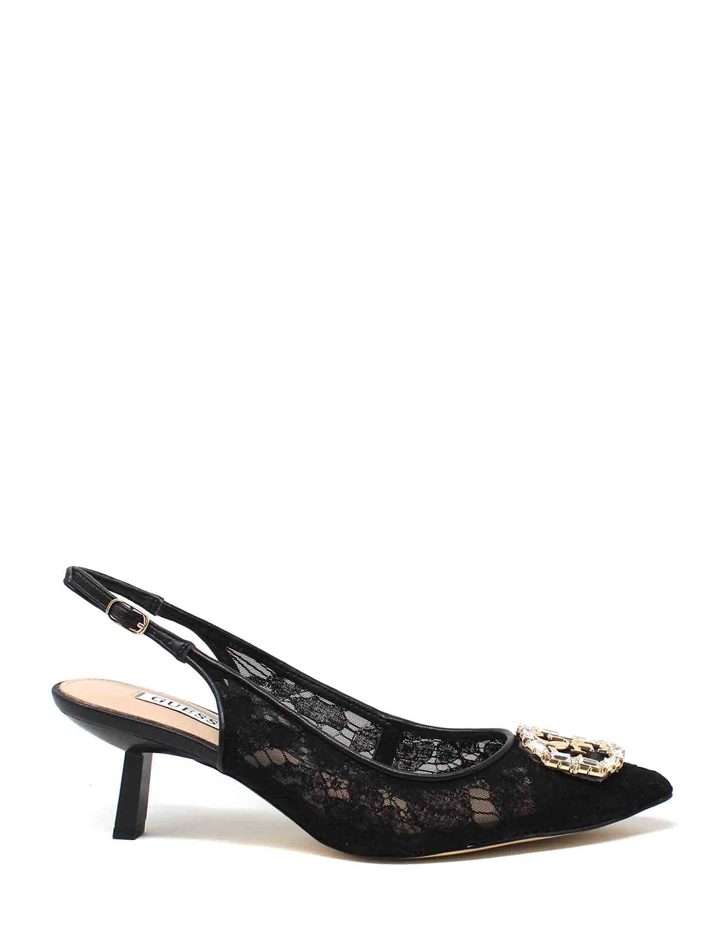 Decolleté Nero Guess