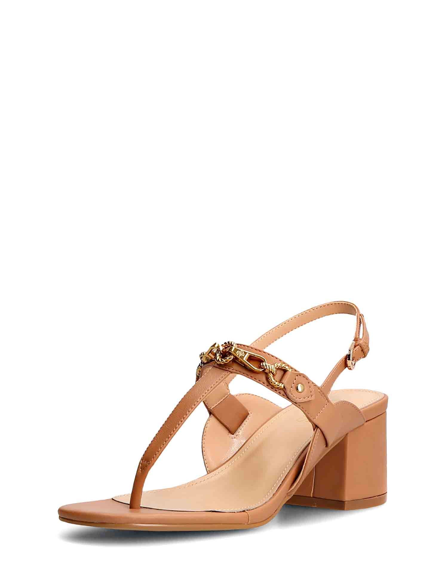 Sandali tacco Marrone Guess