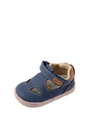 Sandali con strappi Blu Chicco