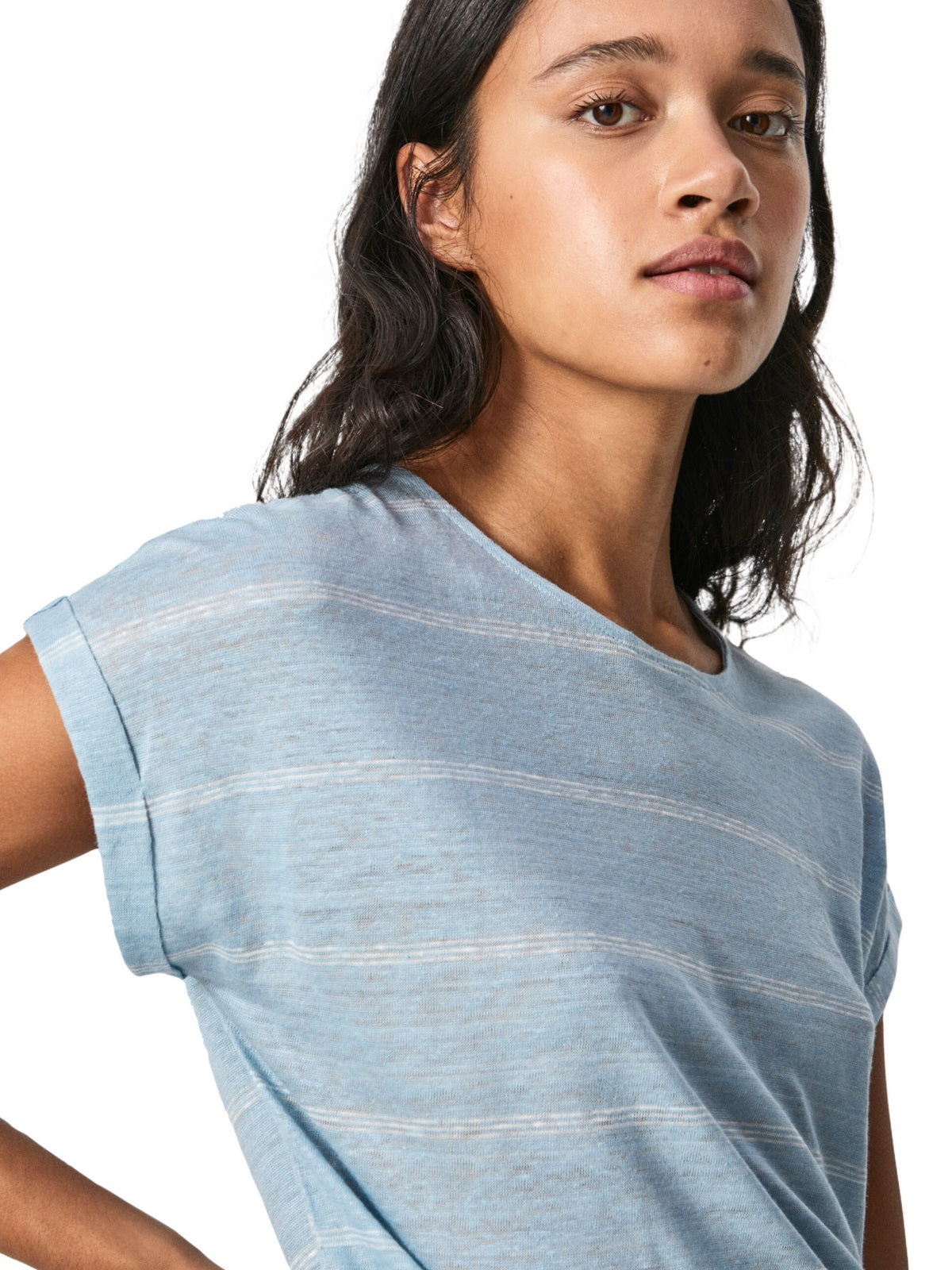 T-shirt Blu Pepe Jeans