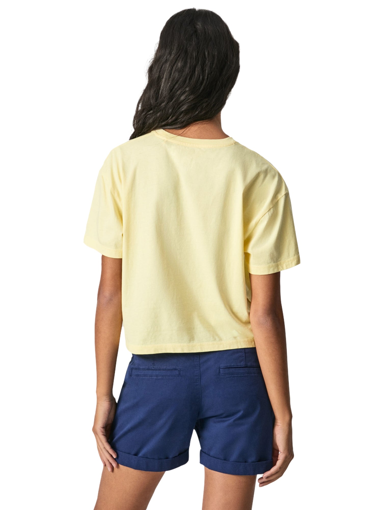 T-shirt Giallo Pepe Jeans