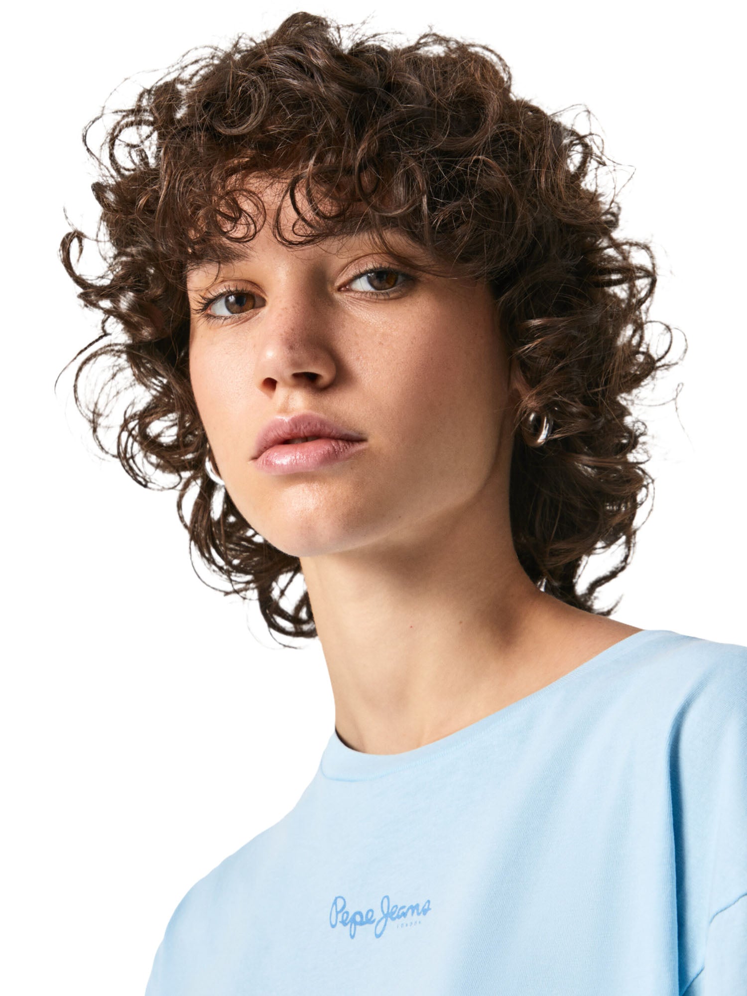 T-shirt Blu Pepe Jeans
