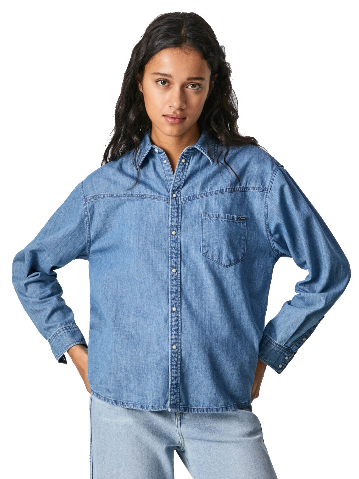 Camicie Blu Pepe Jeans