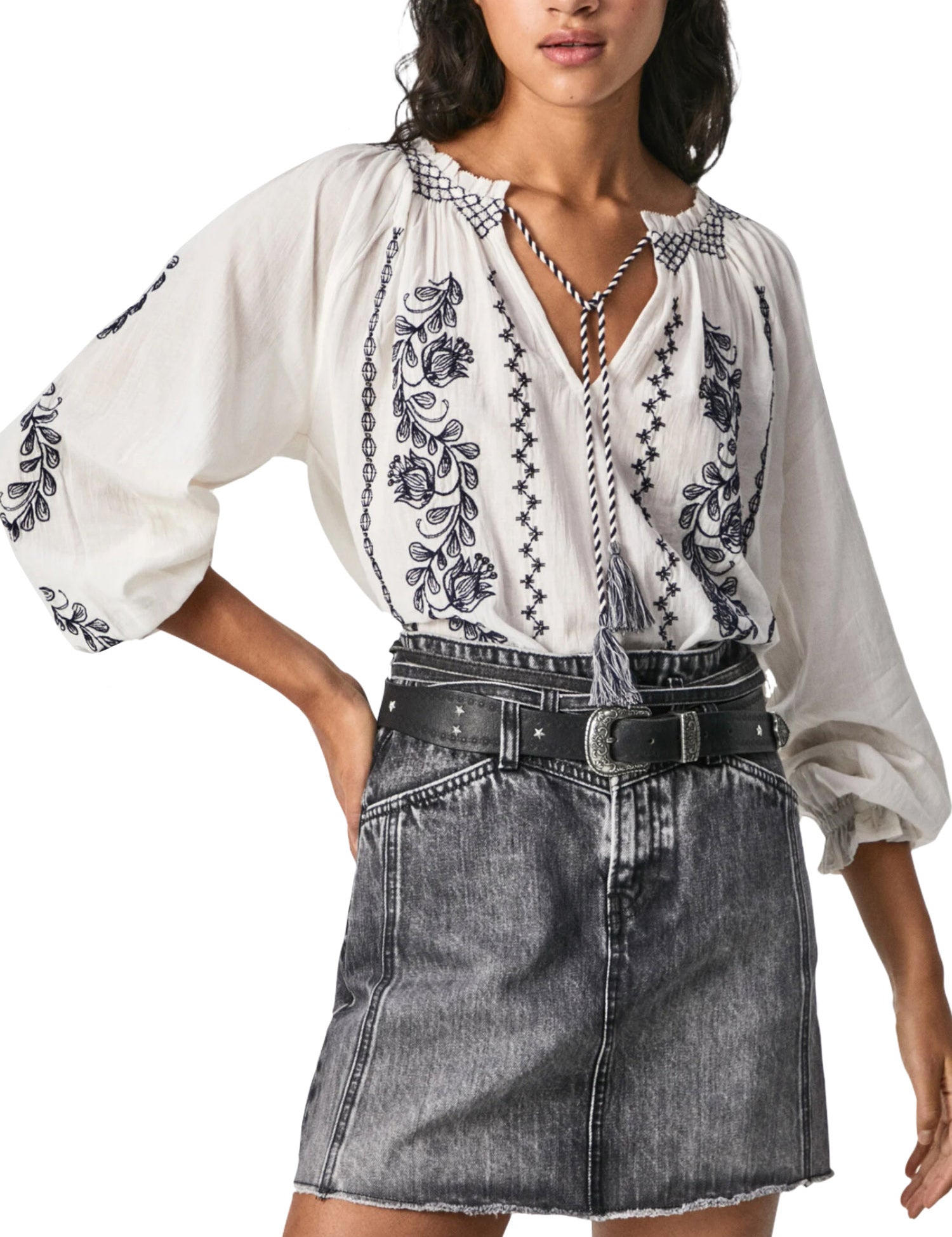 Bluse Bianco Pepe Jeans
