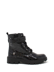Anfibi Nero Croco Silvian Heach