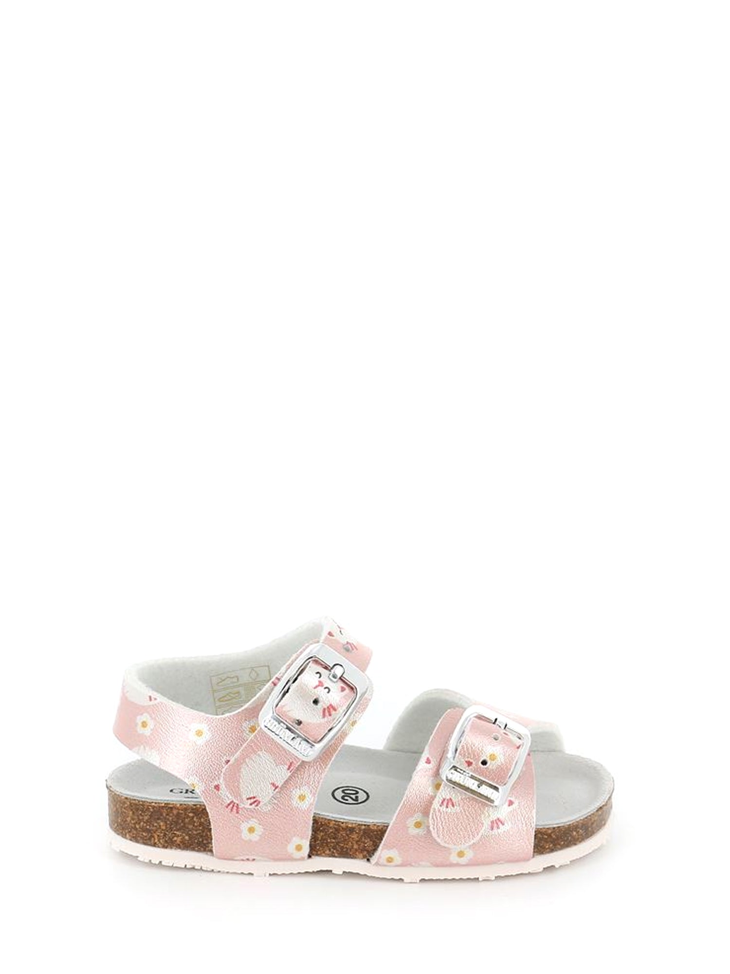 Sandali con strappi Rosa Grunland Junior