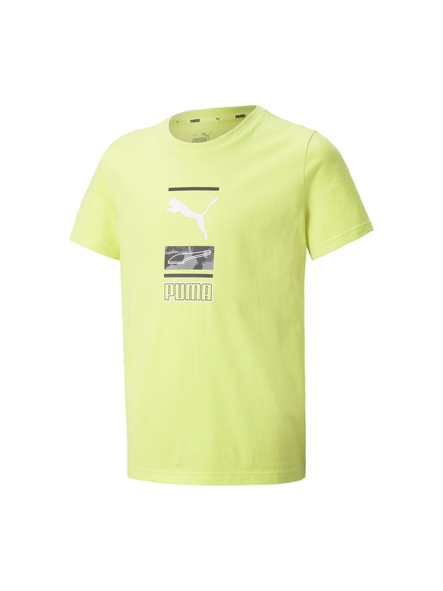 T-shirt Giallo Puma