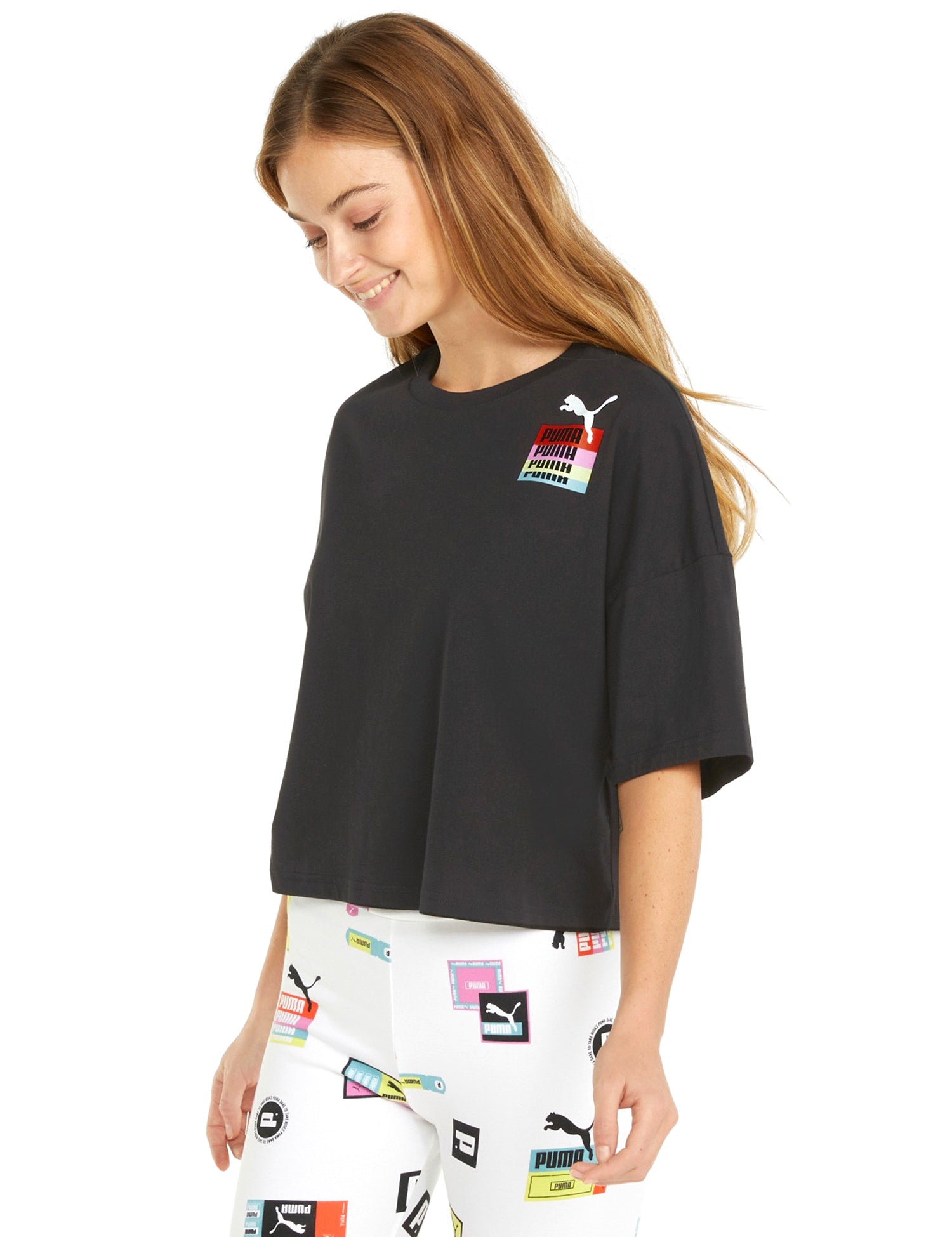 T-shirt Nero Puma