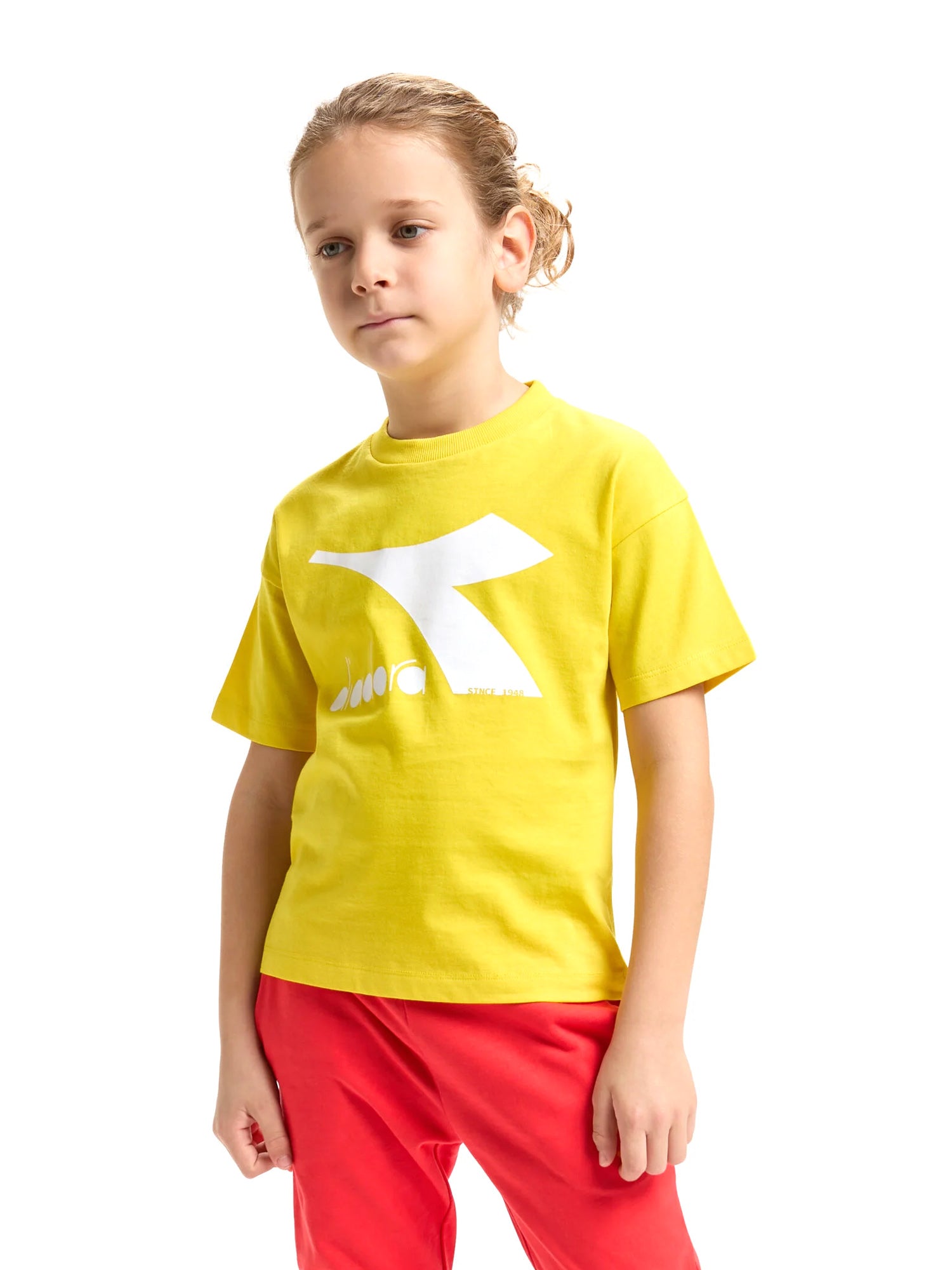 T-shirt Giallo Diadora