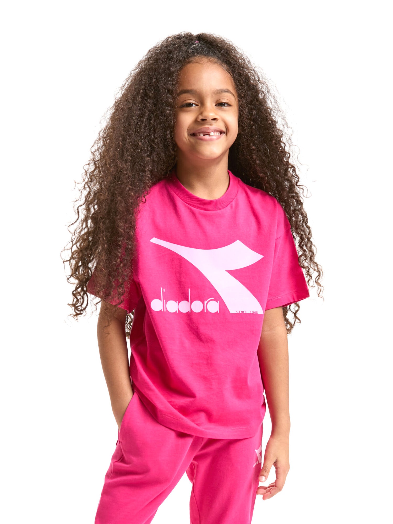 T-shirt Rosa Diadora
