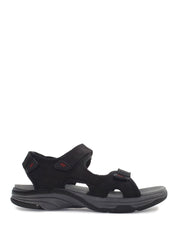 Sandali con strappi Nero Lumberjack