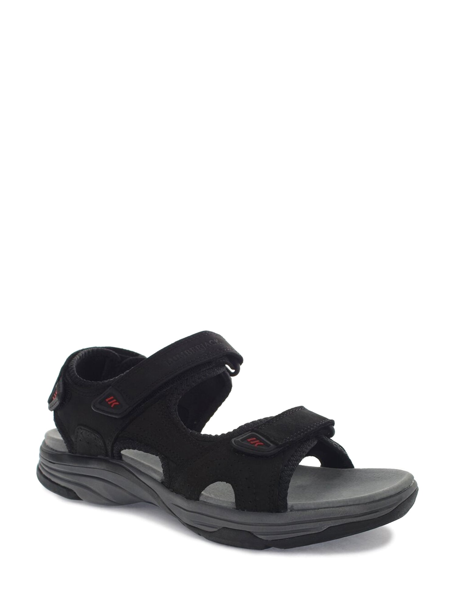 Sandali con strappi Nero Lumberjack