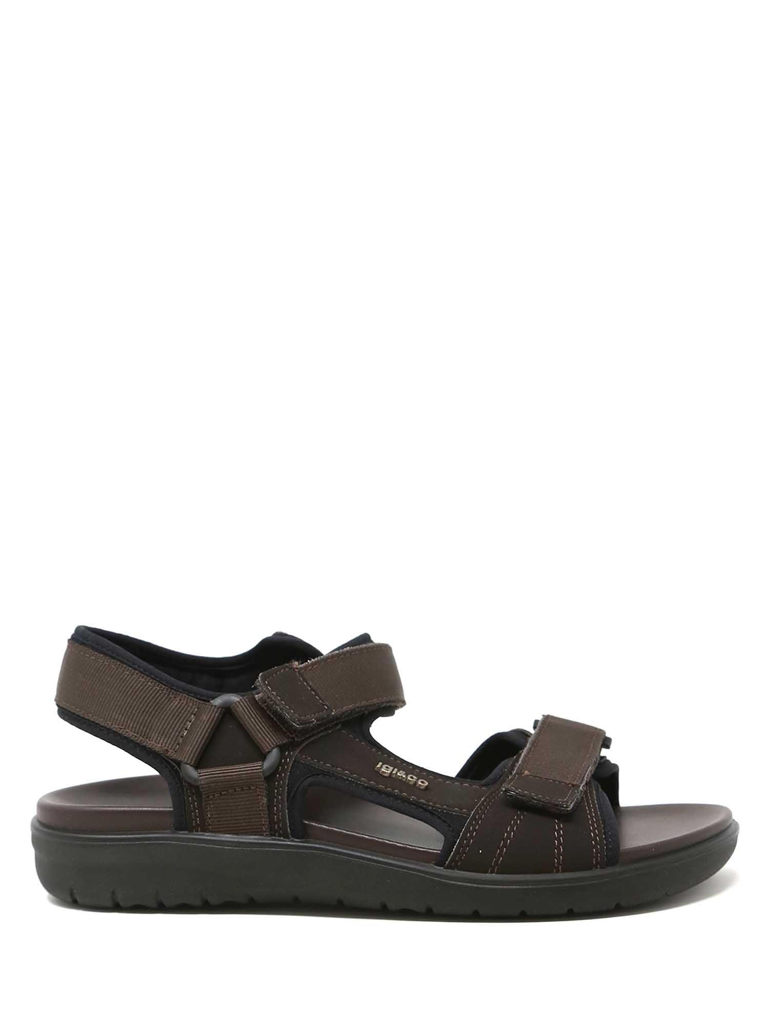 Sandali con strappi Marrone Igi&co