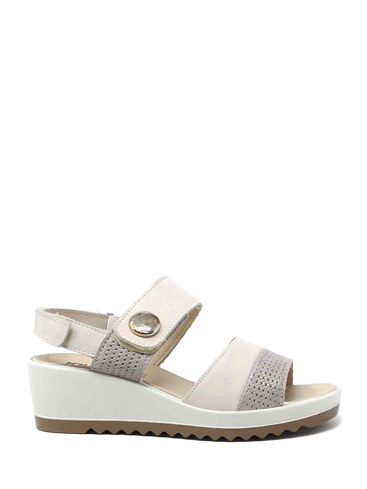 Sandali zeppa Beige Igi&co