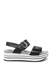 Sandali zeppa Nero Igi&co