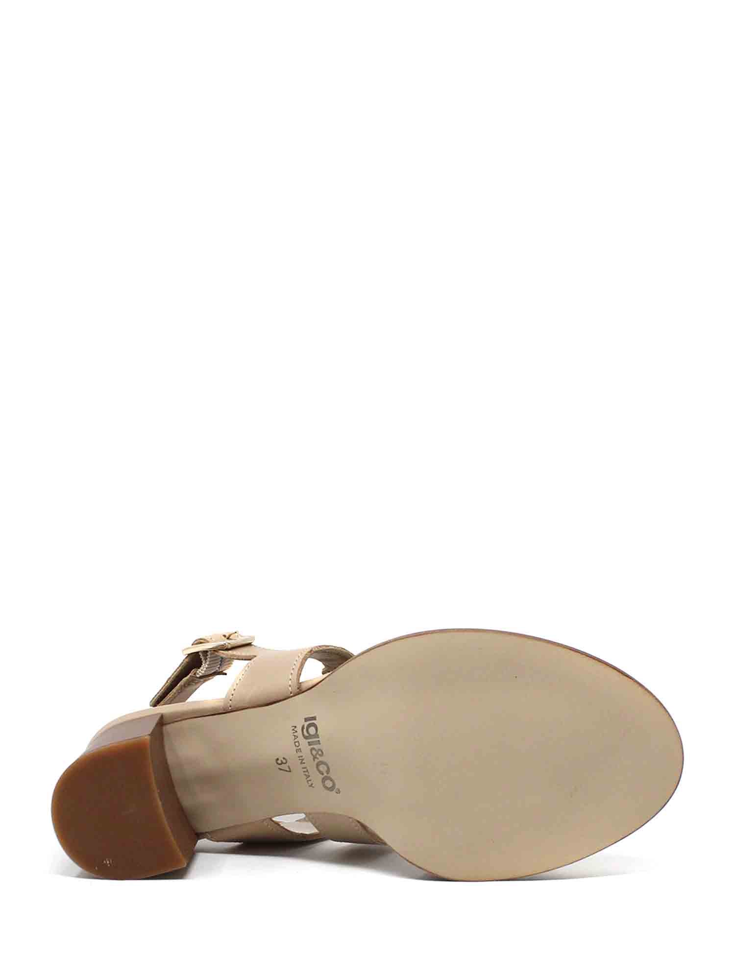Sandali tacco Beige Igi&co