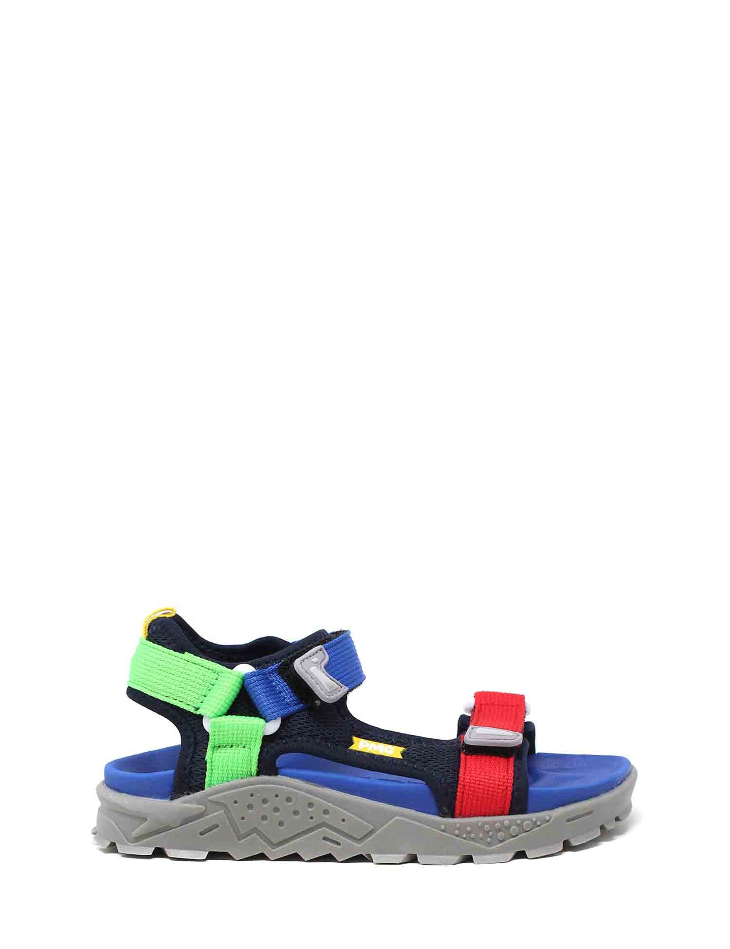 Sandali con strappi Blu Primigi