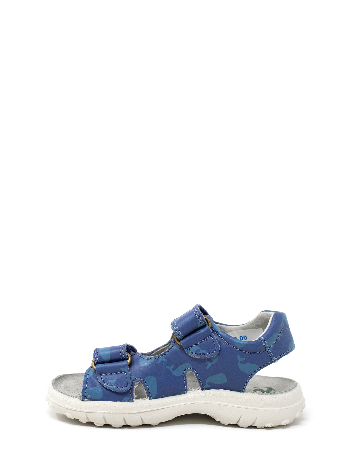Sandali con strappi Blu Naturino