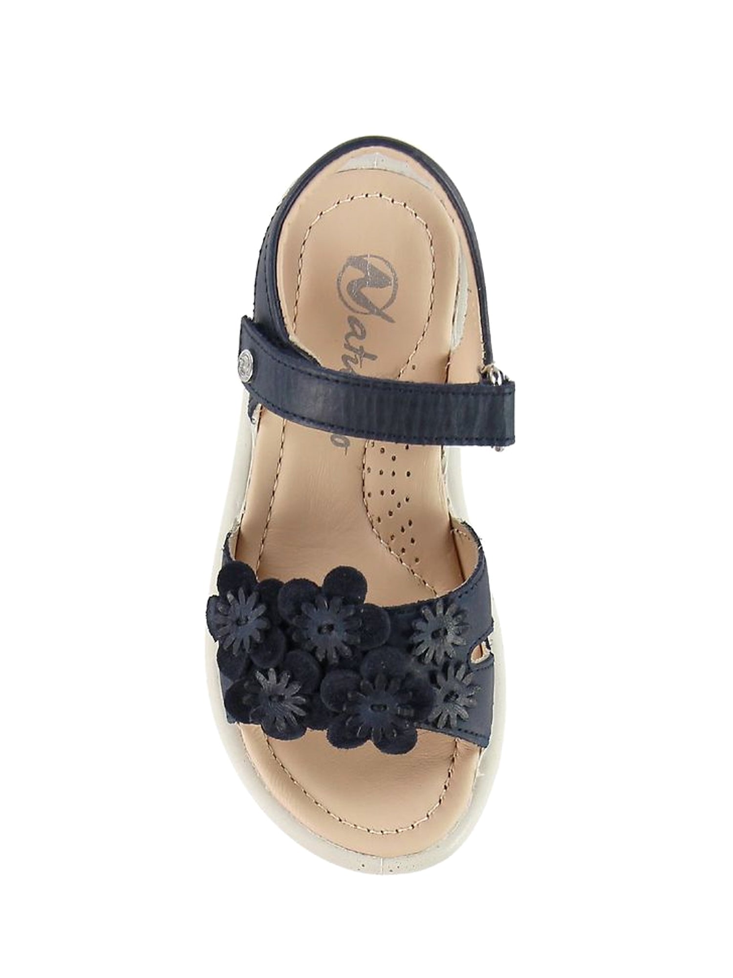 Sandali con strappi Blu Naturino