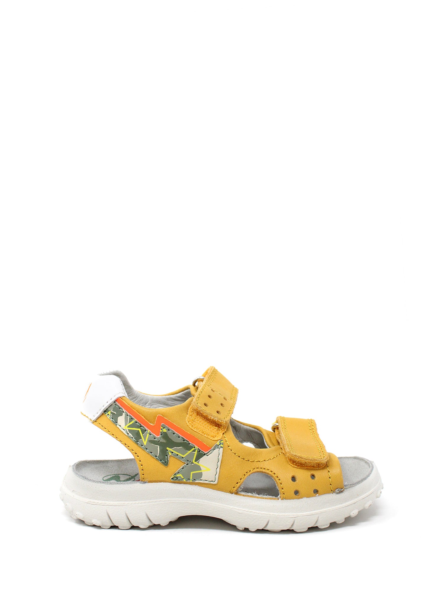 Sandali con strappi Giallo Naturino