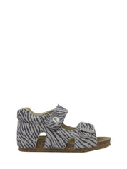Sandali con strappi Grigio Falcotto