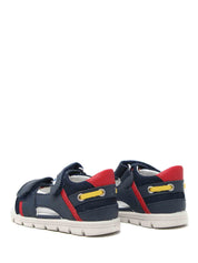 Sandali con strappi Blu Falcotto