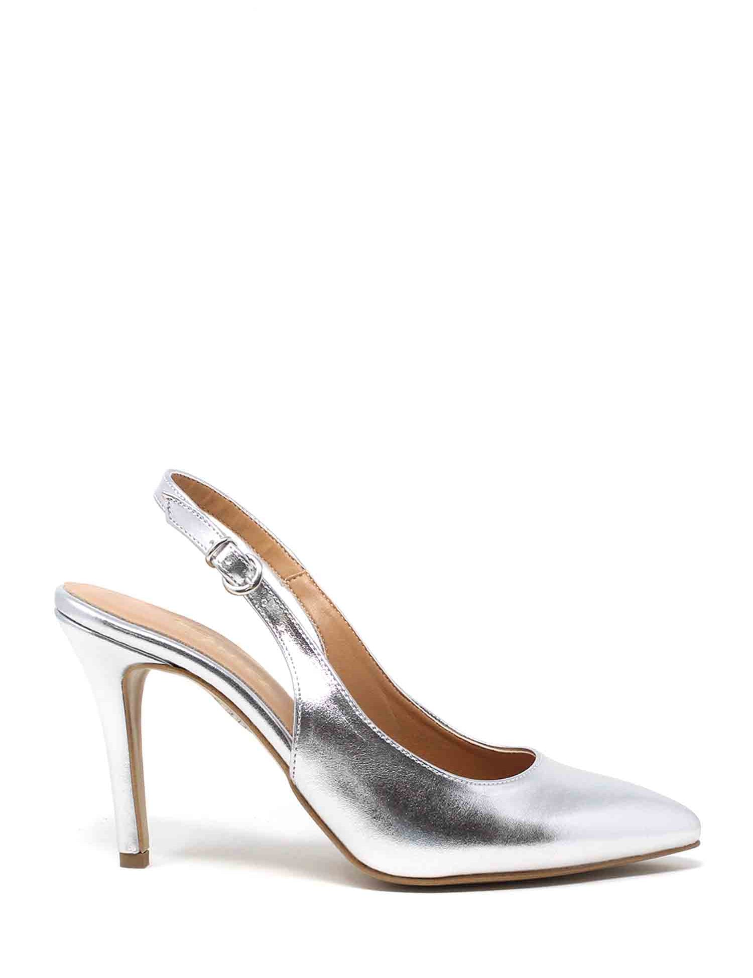 Sandali tacco Argentato Grace Shoes
