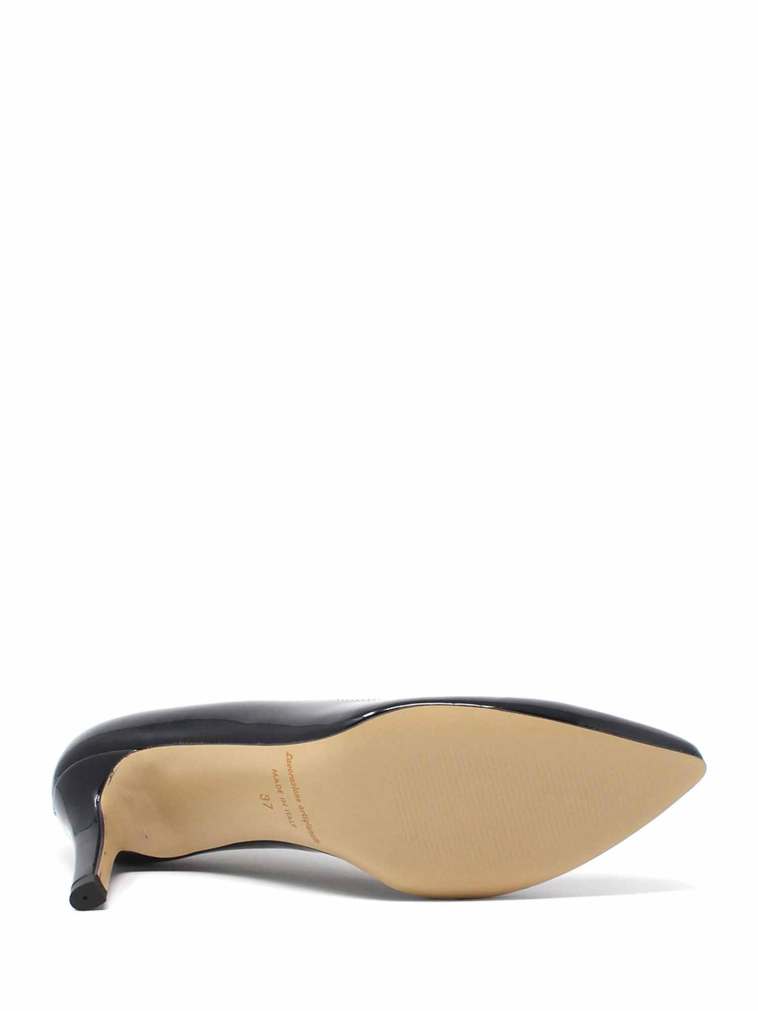 Decolleté Nero Vernice Grace Shoes