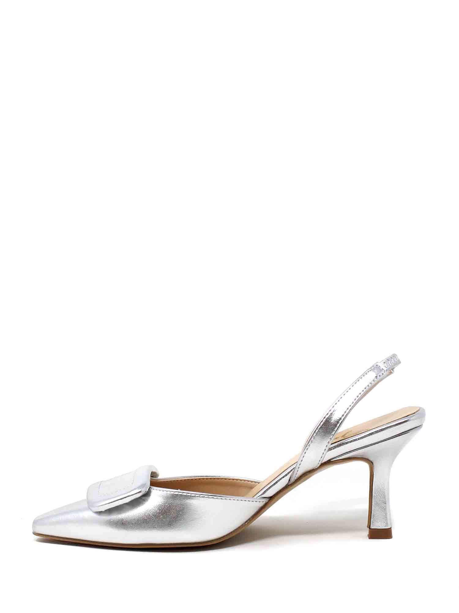 Decolleté Argentato Grace Shoes
