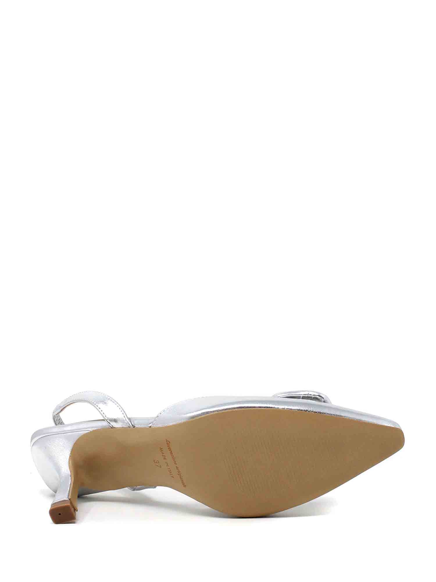 Decolleté Argentato Grace Shoes