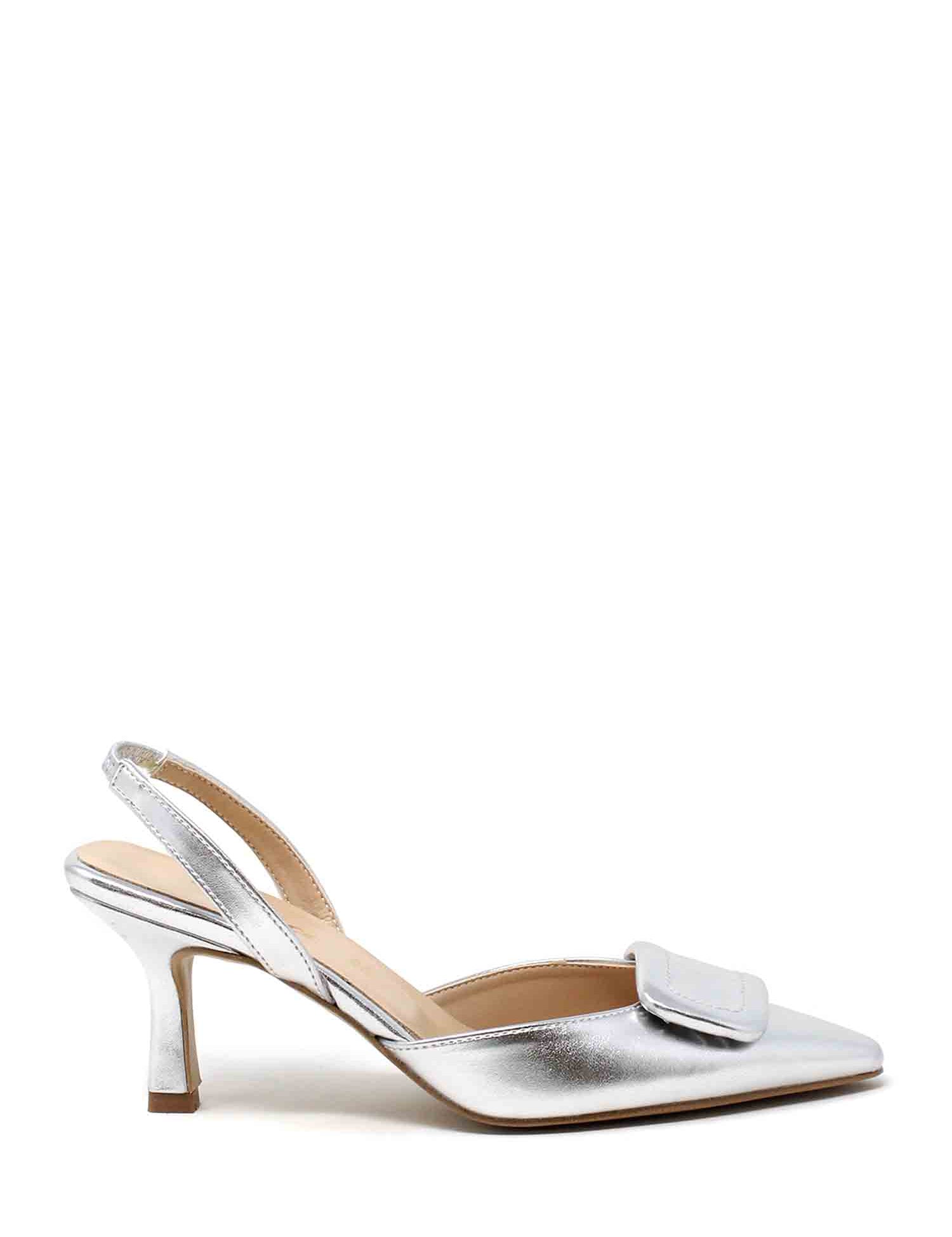 Decolleté Argentato Grace Shoes