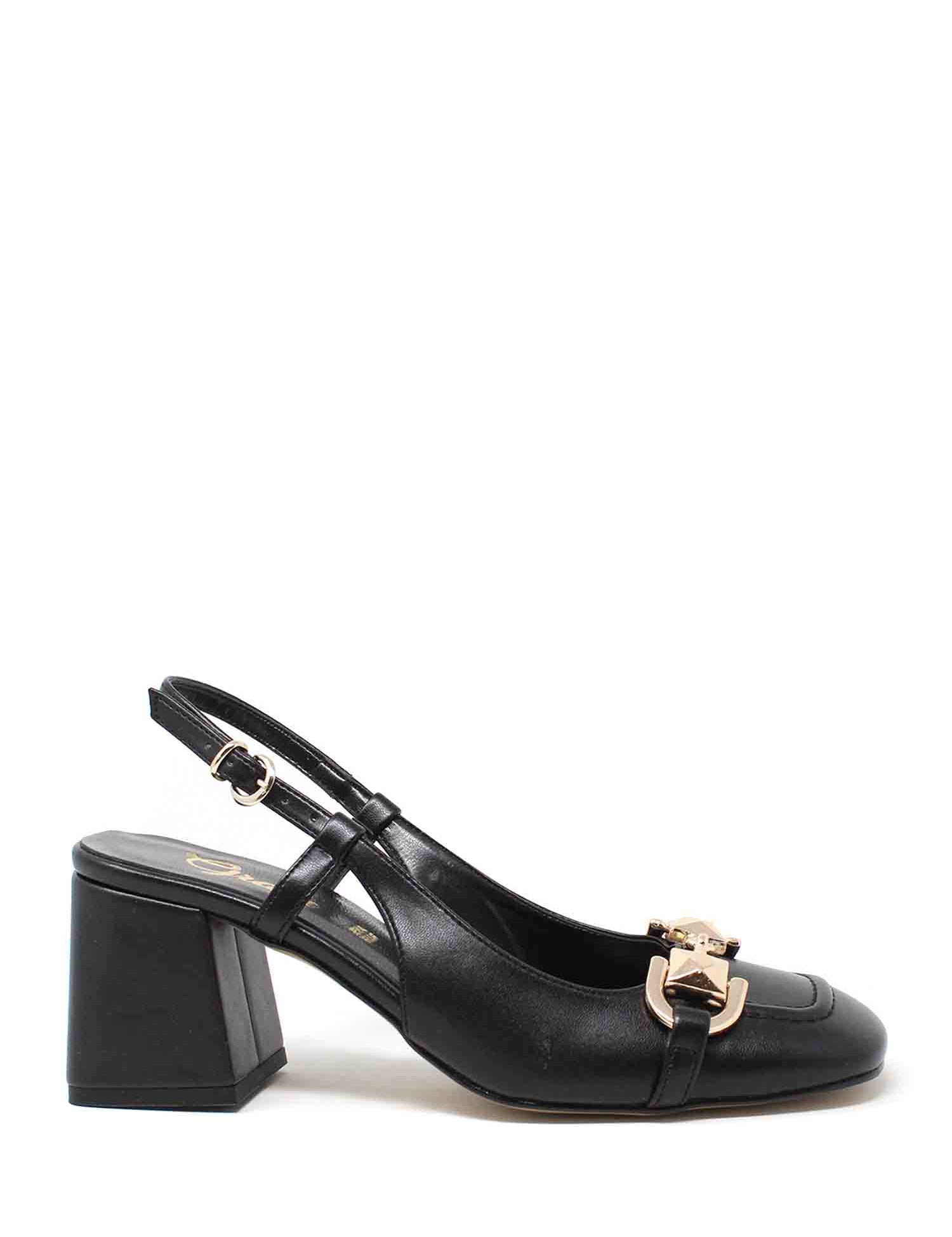 Sandali tacco Nero Grace Shoes