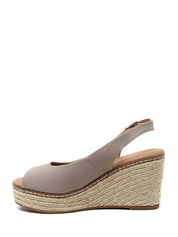 Sandali zeppa Grigio Refresh