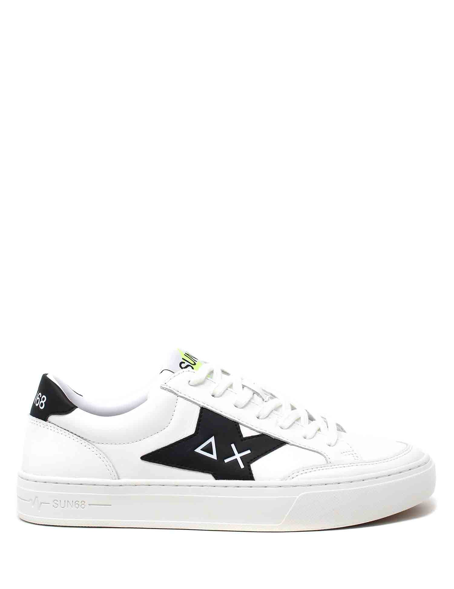 Sneakers Bianco Nero Sun68