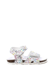 Sandali con strappi Bianco Bionatura Kids