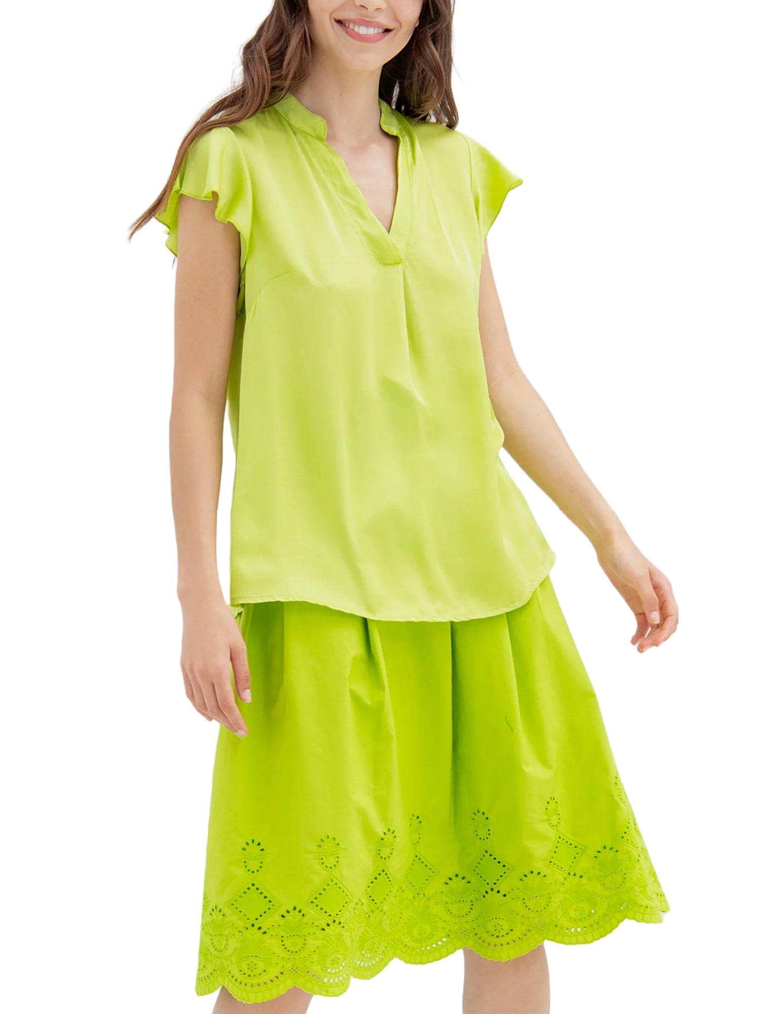 Bluse Verde Fracomina