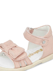 Sandali con strappi Rosa Falcotto