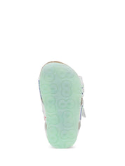 Sandali con strappi Bianco Falcotto