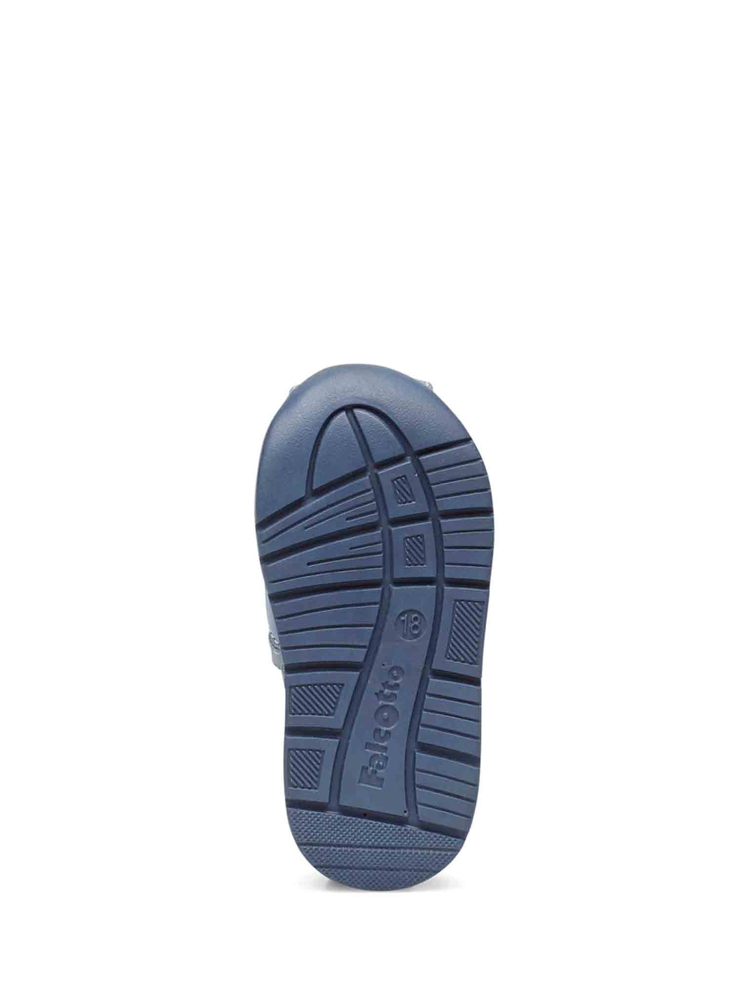 Sandali con strappi Blu Falcotto